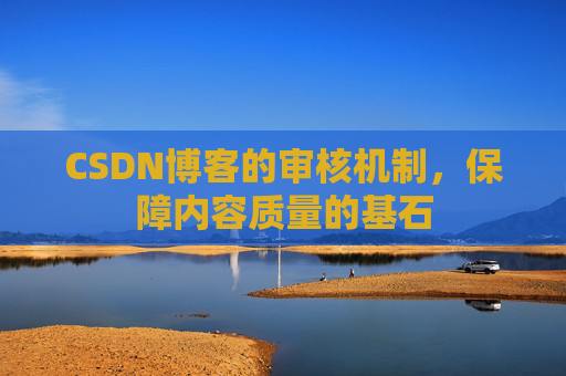 CSDN博客的审核机制,保障内容质量的基石